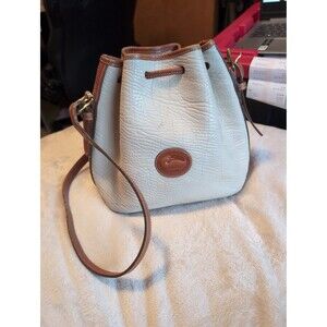 Dooney & bourke all weather leather white Vintage purse